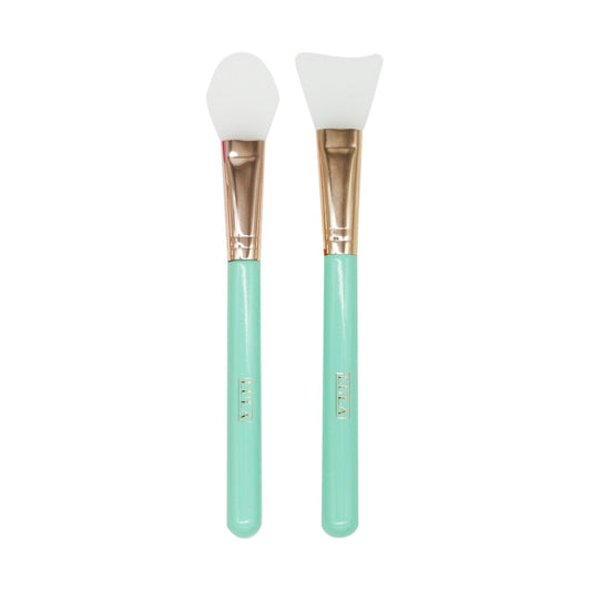 Brocha Facial de Silicona Verde Lula
