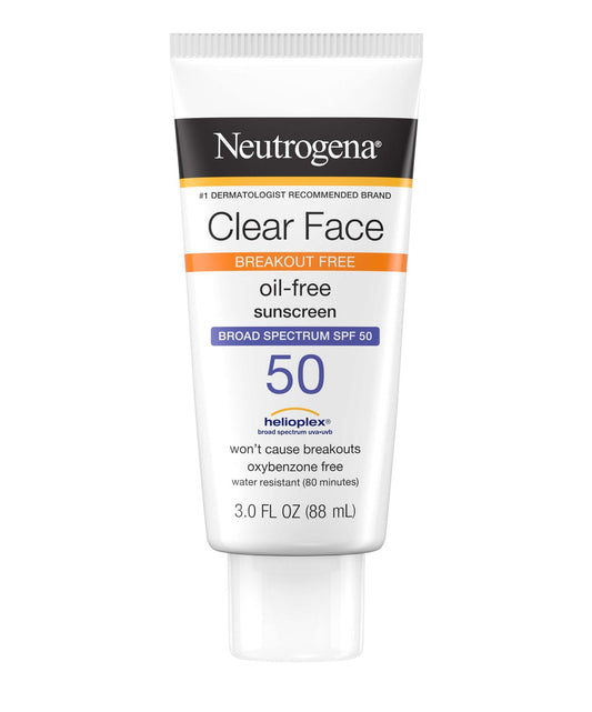 Neutrogena Protector solar clear skin break-out free