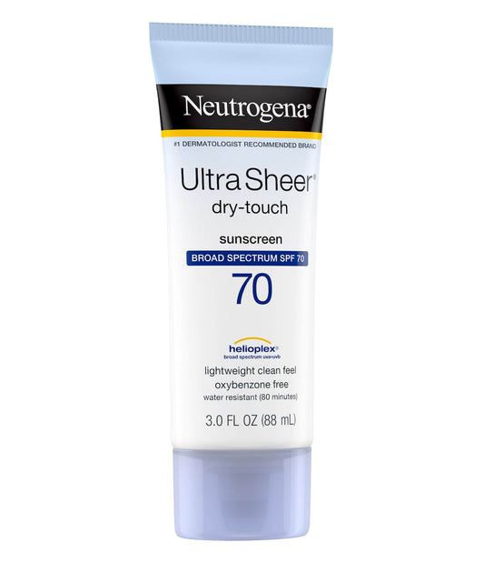 Ultra sheer dry touch Neutrogena SPF 70