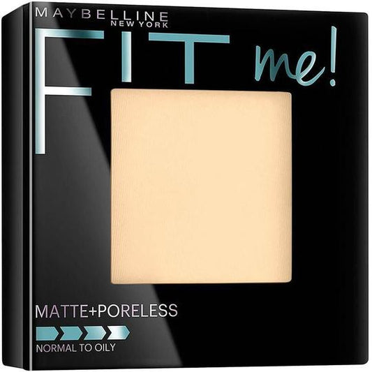 Maybelline Fit Me Polvos compactos con acabado mate piel mixta/grasa