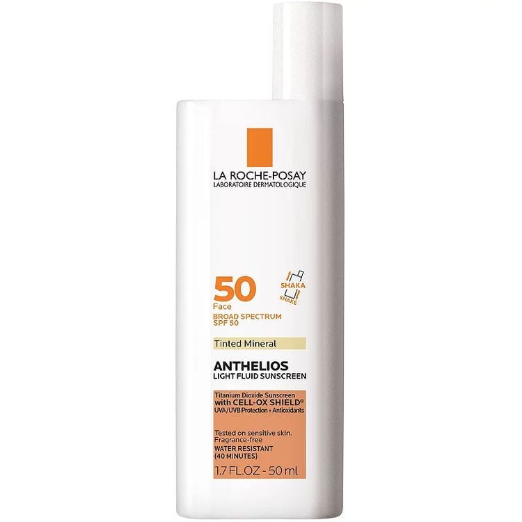 La Roche Posay anthelios sunscreen spf 50 con color